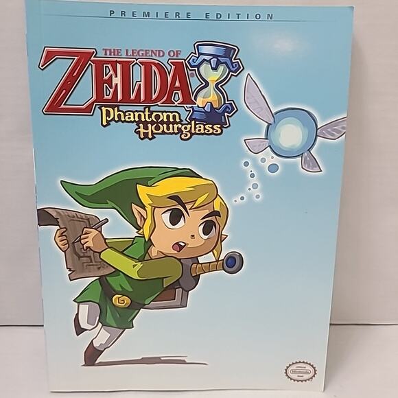 The Legend Of Zelda Phantom Hourglass Official Prima Game Guide With Poster - Picture 1 of 4